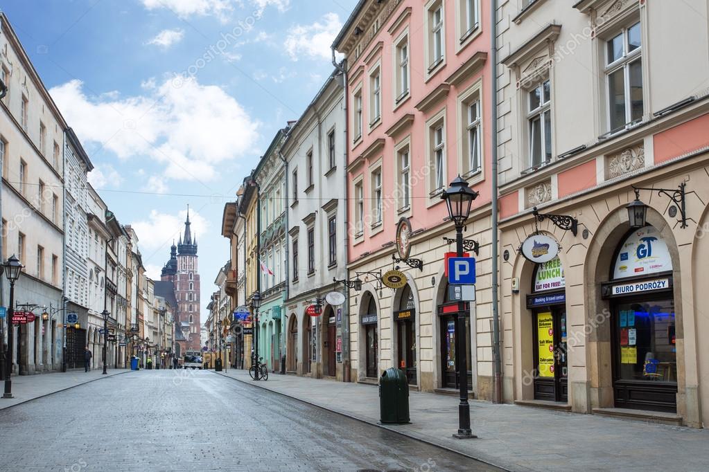 Caminata por la ciudad antigua de Cracovia
